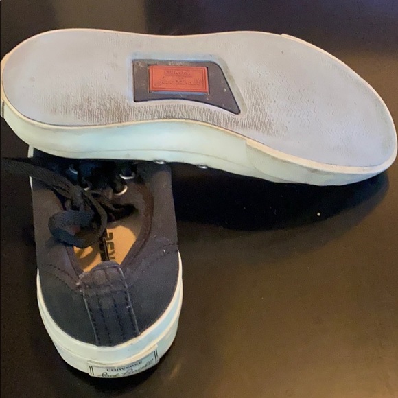 Converse Jack Purcells Size 6 Black Shoes - Picture 4 of 4